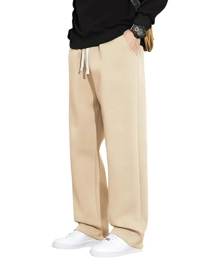 Track Pant for Men - Stylish, Comfortable & Stretchable Athletic Joggers for Casual & Gym Wear, Loose fit (S)