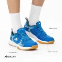 Boldfit Badminton Shoes for Man Lightweight Non Marking Shoes for Badminton Breathable Anti Skid Shoe for Man Shuttle Non Marking Indoor Shoe for Pickleball, Tennis, Padel