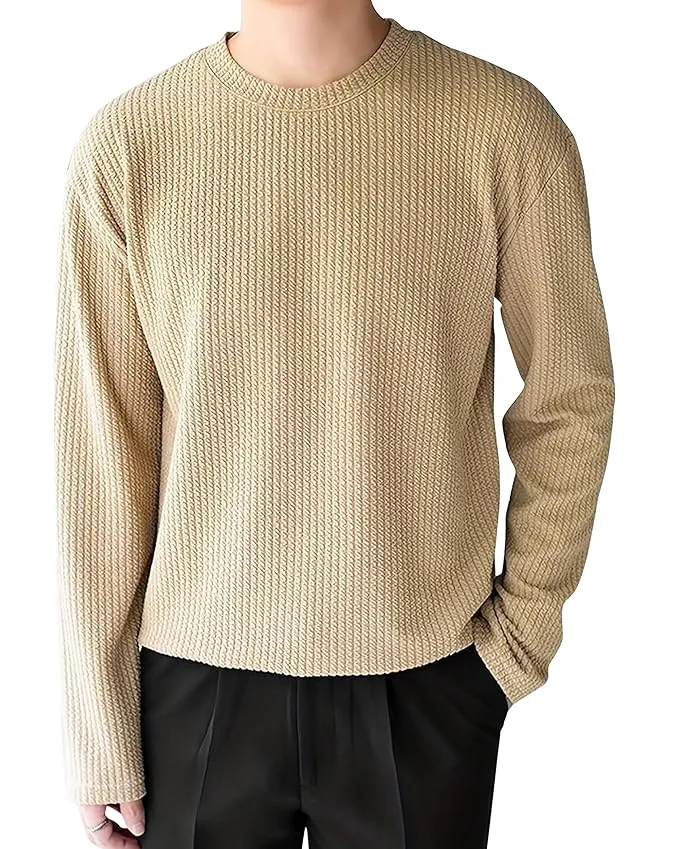 I ENTERPRISE Men's & Boy's Full Sleeve T-Shirts, Trendy Designs, and Comfortable Fit || Casual, Sports, and Everyday Wear || Soft & Durable Fabric (M)