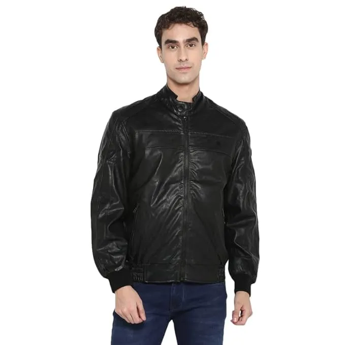 Turtle Men Black Solid Windcheater