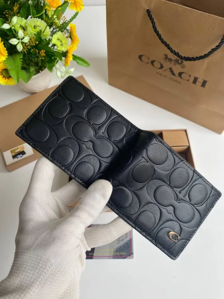 Coac_h Premium Wallet combo wid og box & accessories