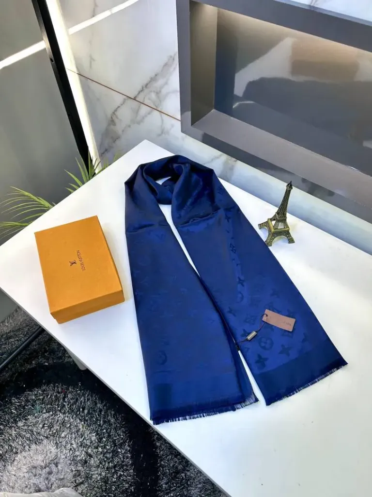 Loui_s Vuitton Stoles Scarfs Blue Fa 279