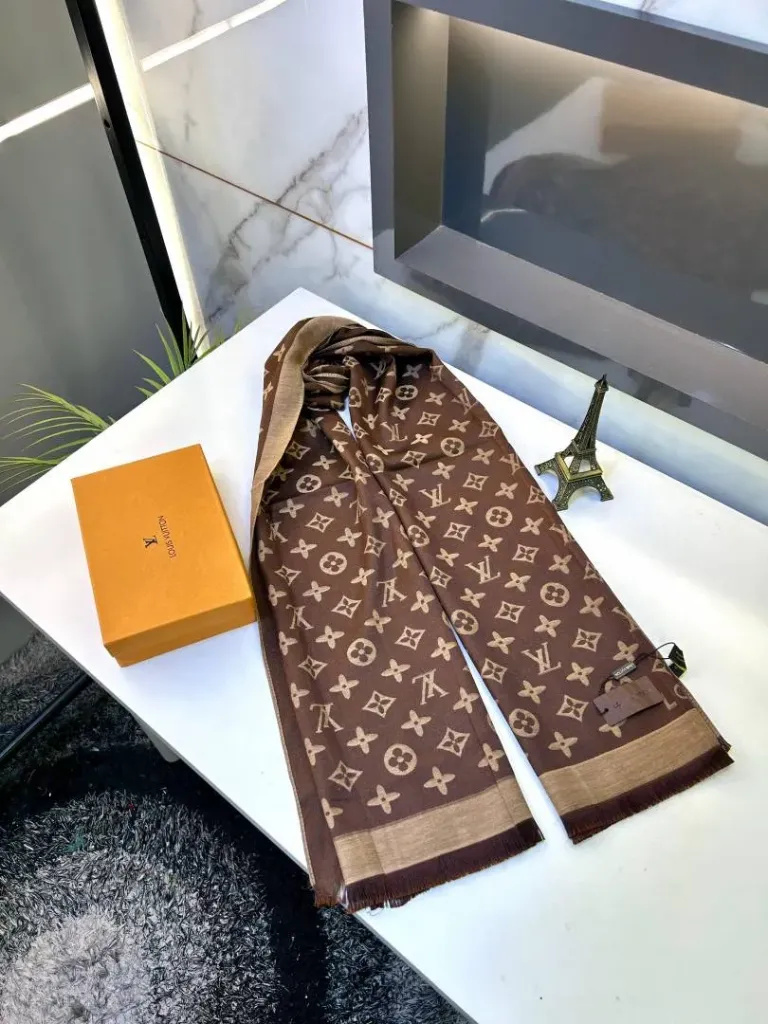 Loui_s Vuitton StolesScarfs Ten Brown Fa 275
