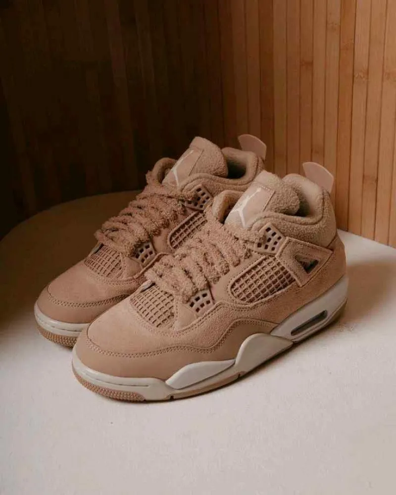 Nik_e Air Jordan Retro 4 Cozy Girl With Og Box 197