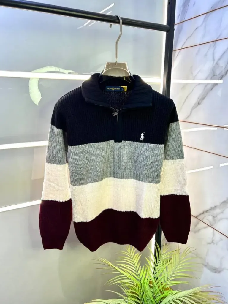 Ralph_Lauren Imported knitted Super Premium Pullovers F3279-A3