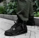 Nikee Air Jordan Retro 4 Black Cat Semi UA 974