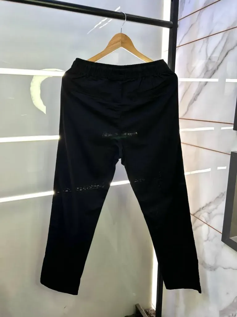 Zar a Dark Grey Linen Relax fit Super Premium Trouser F2879-DGY