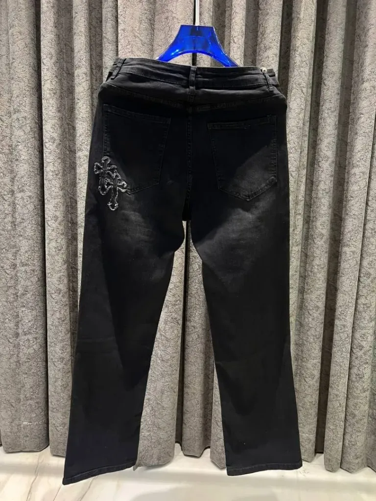 CHROME HEARTS IMPORTED STORE ARTICLE STATE WHEAT JEANS